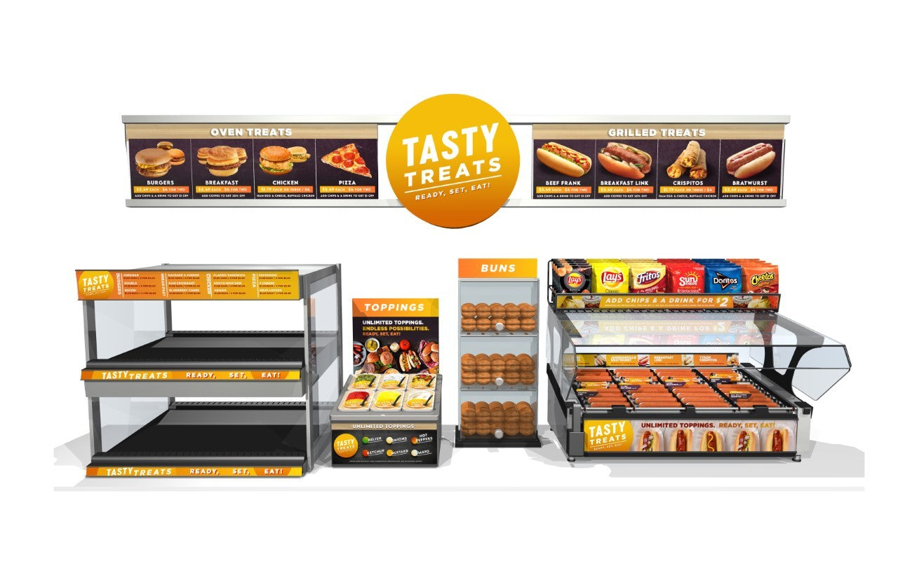 Branded Food Merchandising & Equipment Packages