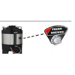 "Fresh Brewed" Velcro Coffee Timer - FoodSignPros