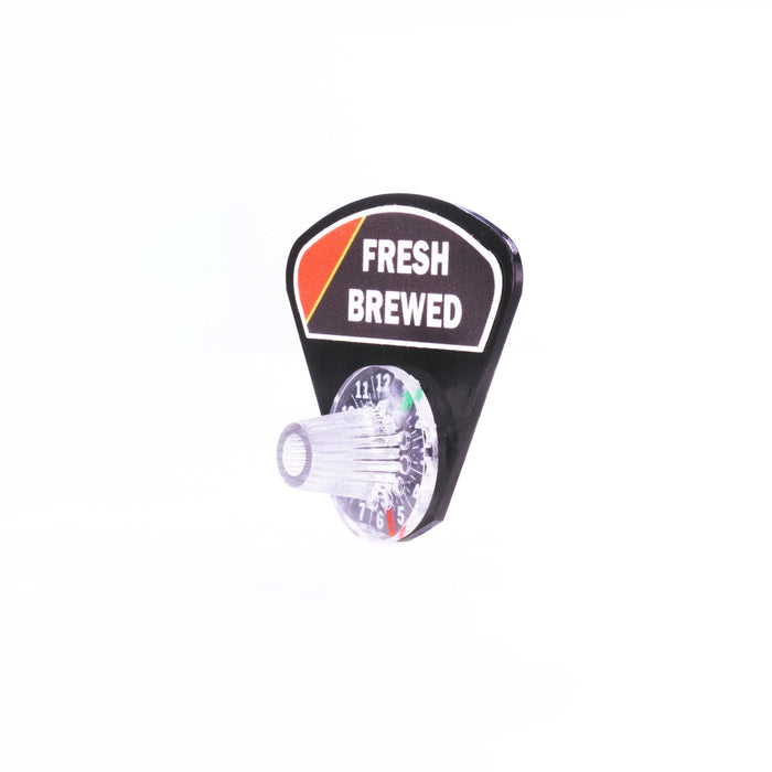 "Fresh Brewed" Velcro Coffee Timer - FoodSignPros