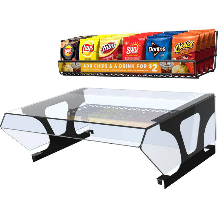 Roller Grill Chip Rack - FoodSignPros