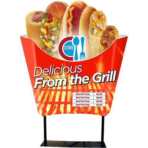 Custom Menu Signage / Header Boards - FoodSignPros