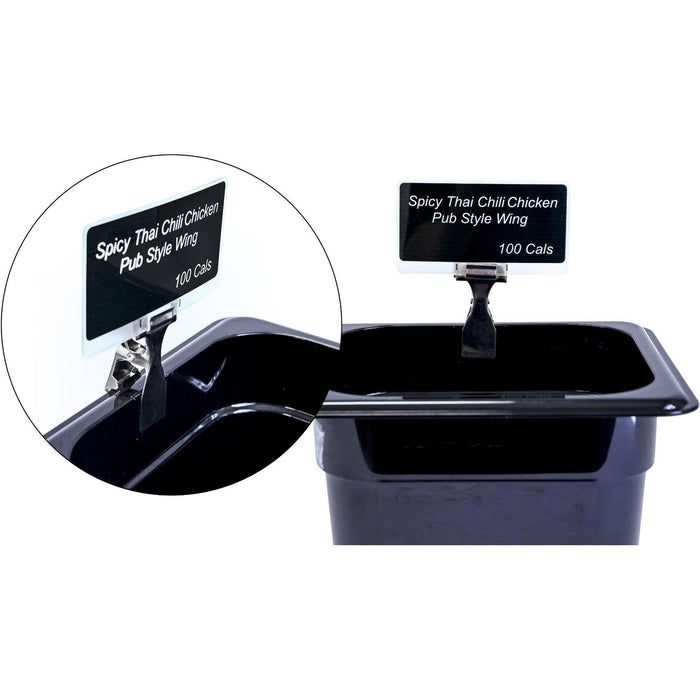Custom Flavor Identifiers - Food-Safe, High-Heat Signage and Labels - FoodSignPros