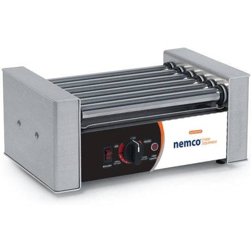 Nemco Manual Roller Grill - Chrome - Models 8010-8075 - FoodSignPros