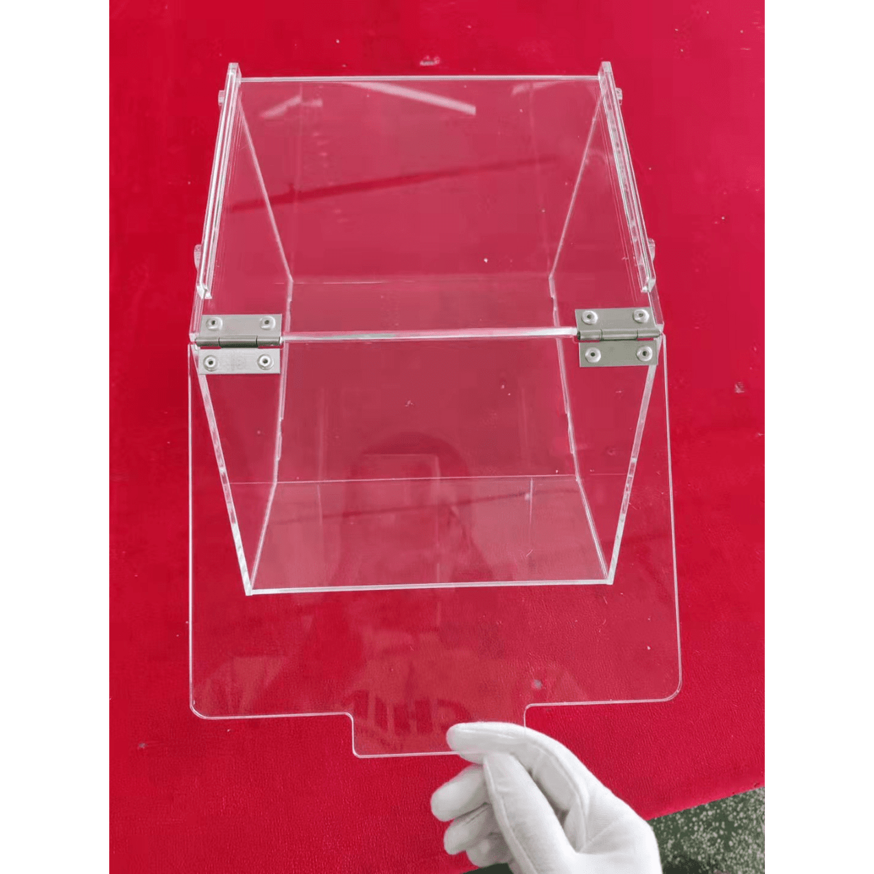 Clear Stackable Bin | FoodSignPros