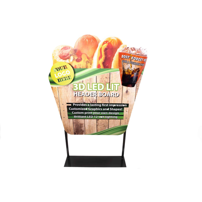 Custom Menu Signage / Header Boards - FoodSignPros