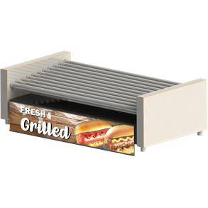 Front-of-Grill Signage for Roller Grills - FoodSignPros