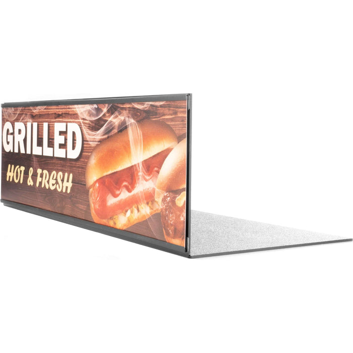 Front-of-Grill Signage for Roller Grills - FoodSignPros
