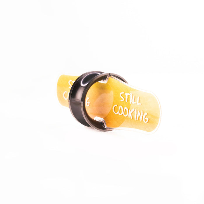"Still Cooking" Roller Thimble 1 - FoodSignPros