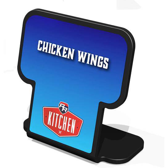 Custom Flavor Identifiers - Food-Safe, High-Heat Signage and Labels - FoodSignPros