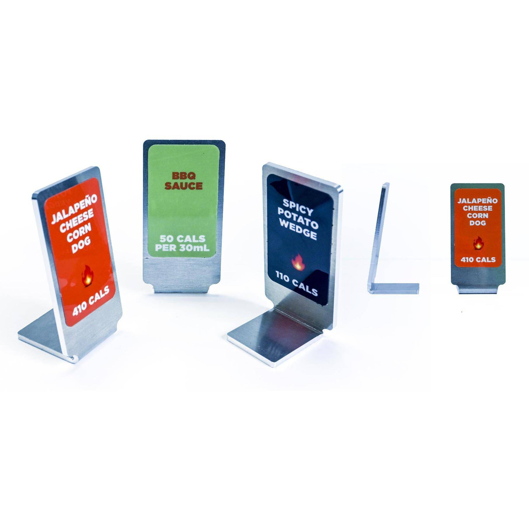 Display Case Signage | FoodSignPros