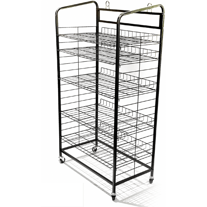Five-Tier Wire Rack - Freestanding - FoodSignPros