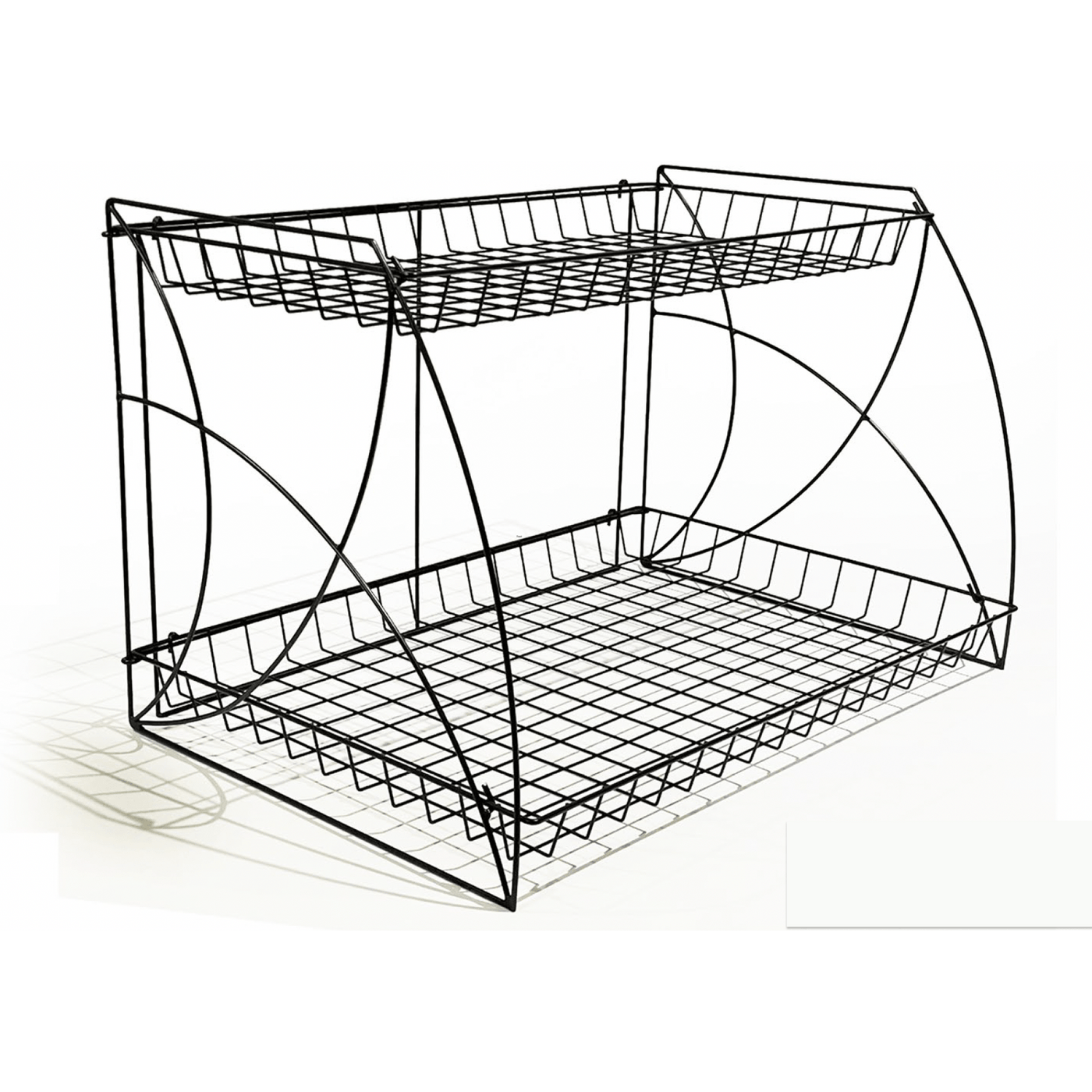 TwoTier Wire Rack Countertop FoodSignPros